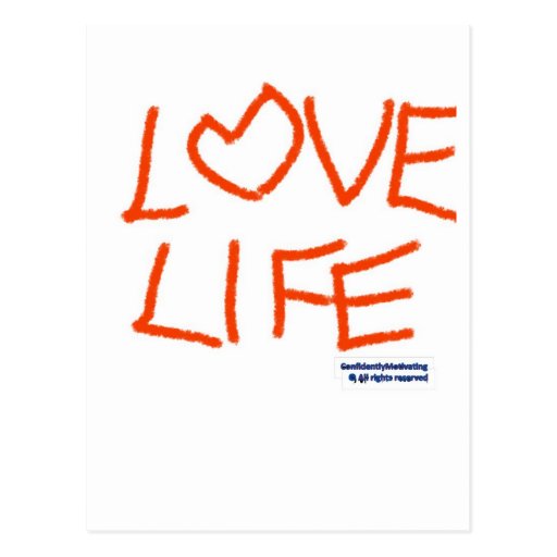 Love Life Post Card