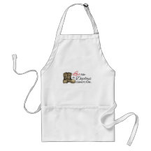 Love like he Deploys tomorrow. Apron