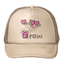 Love Live Laugh Grow Gardening tshirts and Gifts Mesh Hats