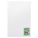 Love Live Play Fight Like A Girl Cerebral Palsy Customized Stationery
