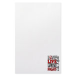 Love Live Play Fight Like A Girl Heart Disease Custom Stationery