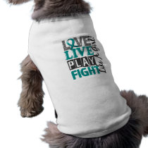 Love Live Play Fight Like A Girl Ovarian Cancer