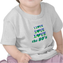 Love Love 80s Tee Shirts