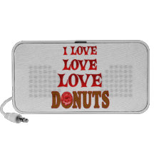 Love Love Donuts iPod Speaker