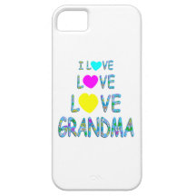Love Love Grandma iPhone 5 Case