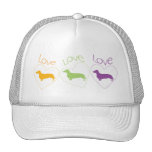 Love Love Love Dachshunds! Mesh Hat