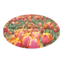 Love Love Love stickers Tulip Flowers Tulips