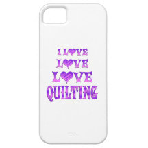 Love Love Quilting iPhone 5 Case