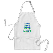 Love Love the 40s Apron