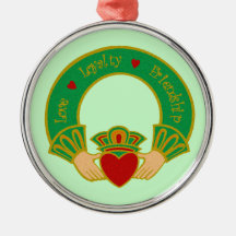 Love Loyalty Friendship Irish Valentine Christmas Ornament