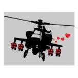 Love Machine Attack Chopper Postcard