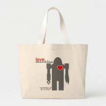 love machine canvas bags