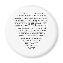 LOVE REFRIGERATOR MAGNETS