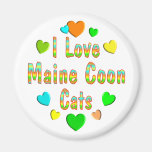 Love Maine Coon Cats Fridge Magnets