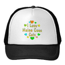 Love Maine Coon Cats Hats