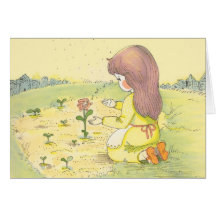 Love Makes life grow Cards