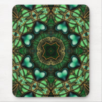 Love Mandala Fractalscopes Mousepad