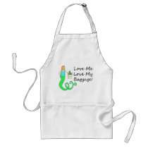 Love Me Love My Baggage!  Shopping Mermaid Aprons