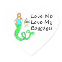 Love Me Love My Baggage!  Shopping Mermaid