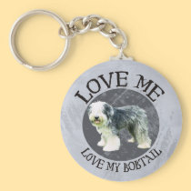 Love me, love my Bobtail keychains