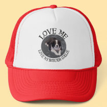 Love me, love my border collie hats
