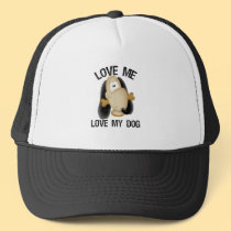 Love me, love my dog hats