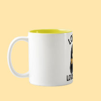 Love me, love my dog mugs