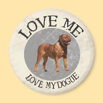 Love me, love my Dogue magnets