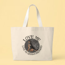 Love me, love my German Shepherd bags
