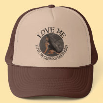 Love me, love my German Shepherd hats
