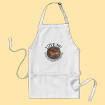 Love me, love my Golden Retriever aprons