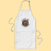 Love me, love my Irish Setter aprons
