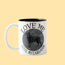 Love me, love my Labrador mugs