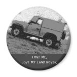 Love Me..Love My Land Rover .. Refrigerator Magnet