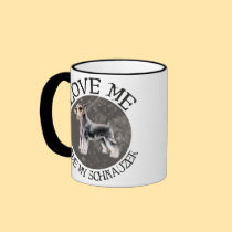 Love me, love my Schnauzer mugs