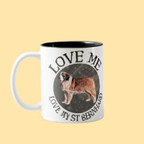 Love me, love my St. Bernard mugs