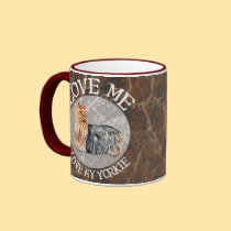 Love me, love my Yorkie mugs