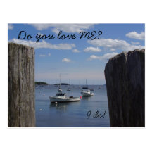 Love Me Maine Postcard