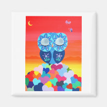 Love Meditations Refrigerator Magnet