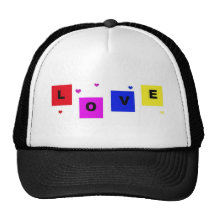love mesh hat
