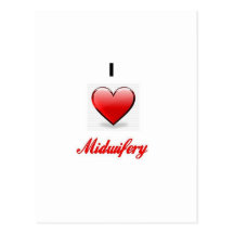 love midwifery postcards