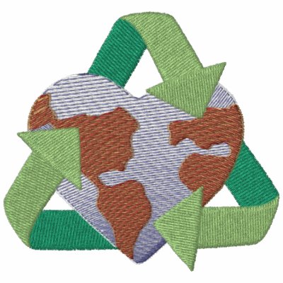Love Mother Earth by Embroidery4U