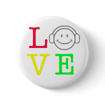 LOVE MUSIC PINBACK BUTTON