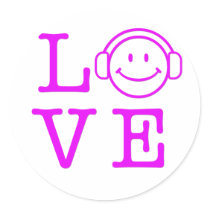 LOVE MUSIC STICKERS