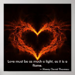 Love must be... poster