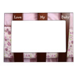 Love My Baby! magnetic Photo Frame gifts Cribs magnetic frames