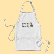 Love my Cat aprons