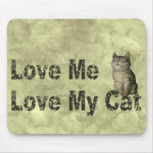 Love my Cat Mousepads