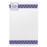 Love My Cavalier King Charles Spaniel (Female Dog) Customized Stationery