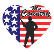 Love My Country! Sticker